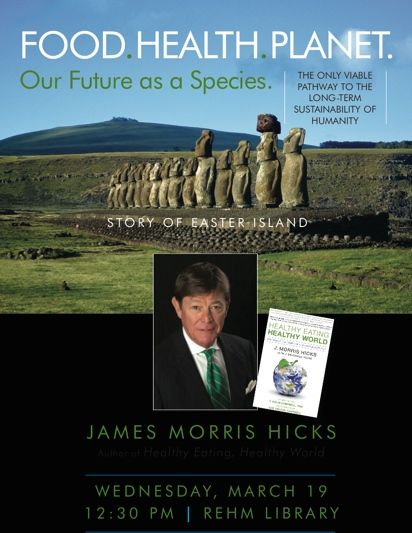 Poster at Holy Cross College advertising my speech on 3-19-14.