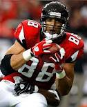 Another "interesting" vegan of the NFL---Tony Gonzalez of the Atlanta Falcons, veteran of ten pro-bowls.