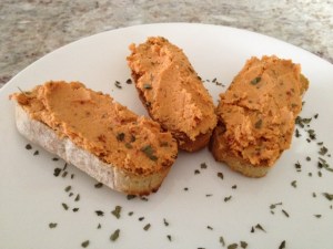 Chickpea pate