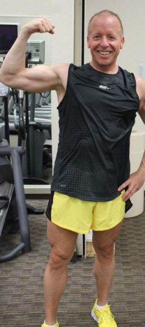 Eric is now looking great---almost unbelievable.