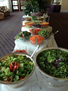 It's all about the food at the "immersion program."