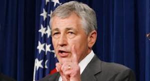 Chuck Hagel must fight the "health care monster" for money to run the DOD.