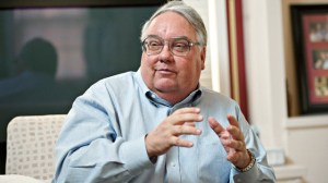 Howard Buffett. Chances are he's not eating a whole foods plant-based diet.
