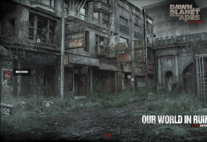 Downtown San Francisco, one of the world's most beautiful cities---before the collapse of civilization